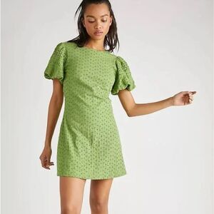 Free people -Apricot Rose Mini Dress  mint size xs